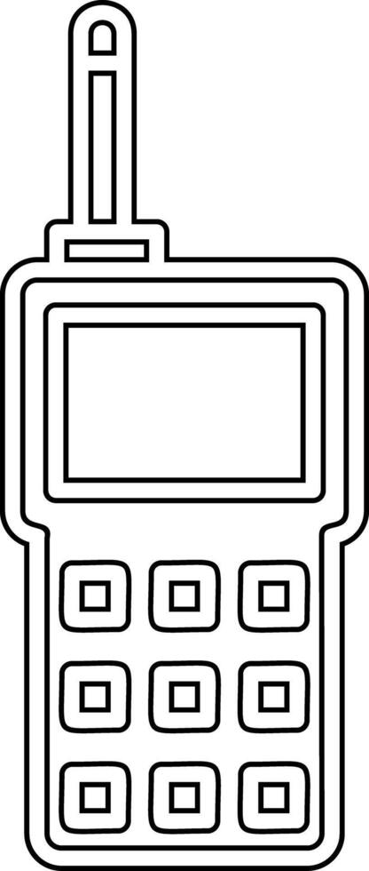 Walkie Talkie Vector Icon