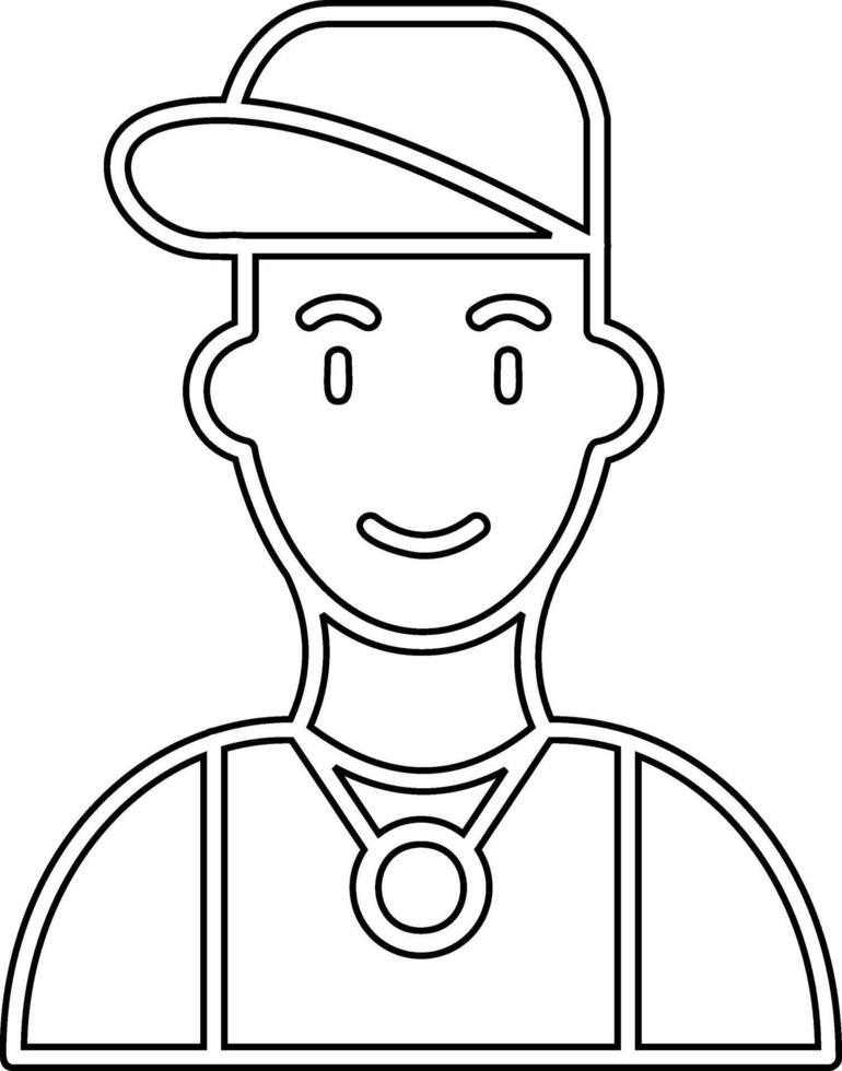 Hip Hop Man Vector Icon