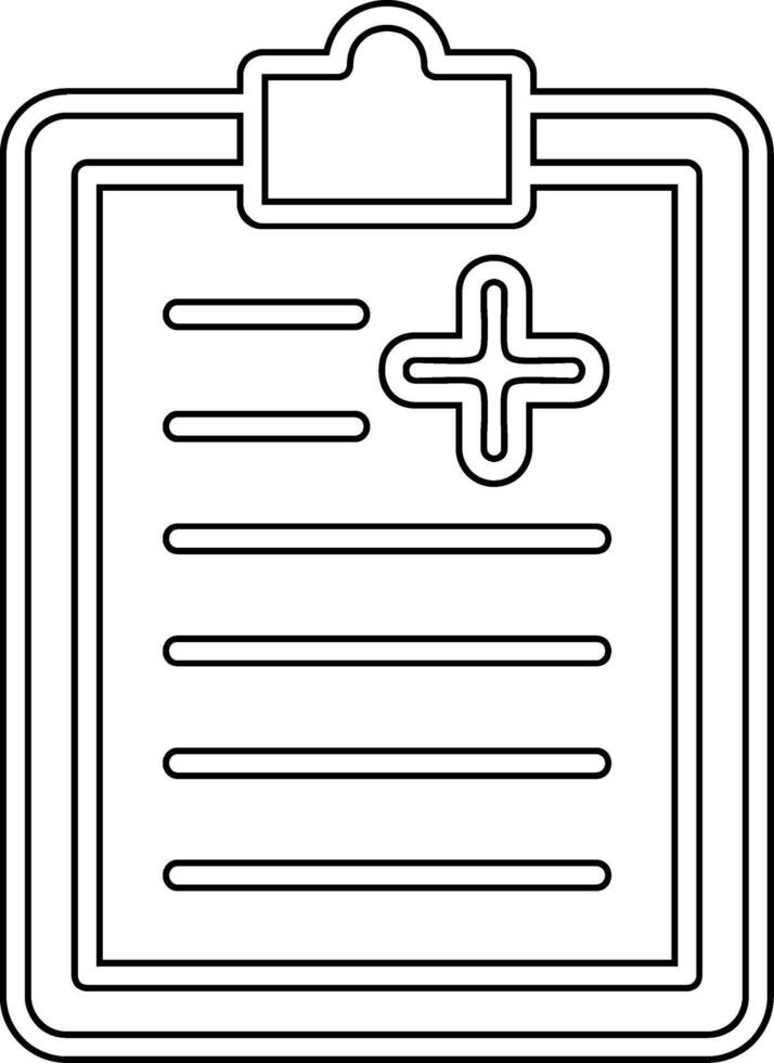 Medical Report Vector Icon