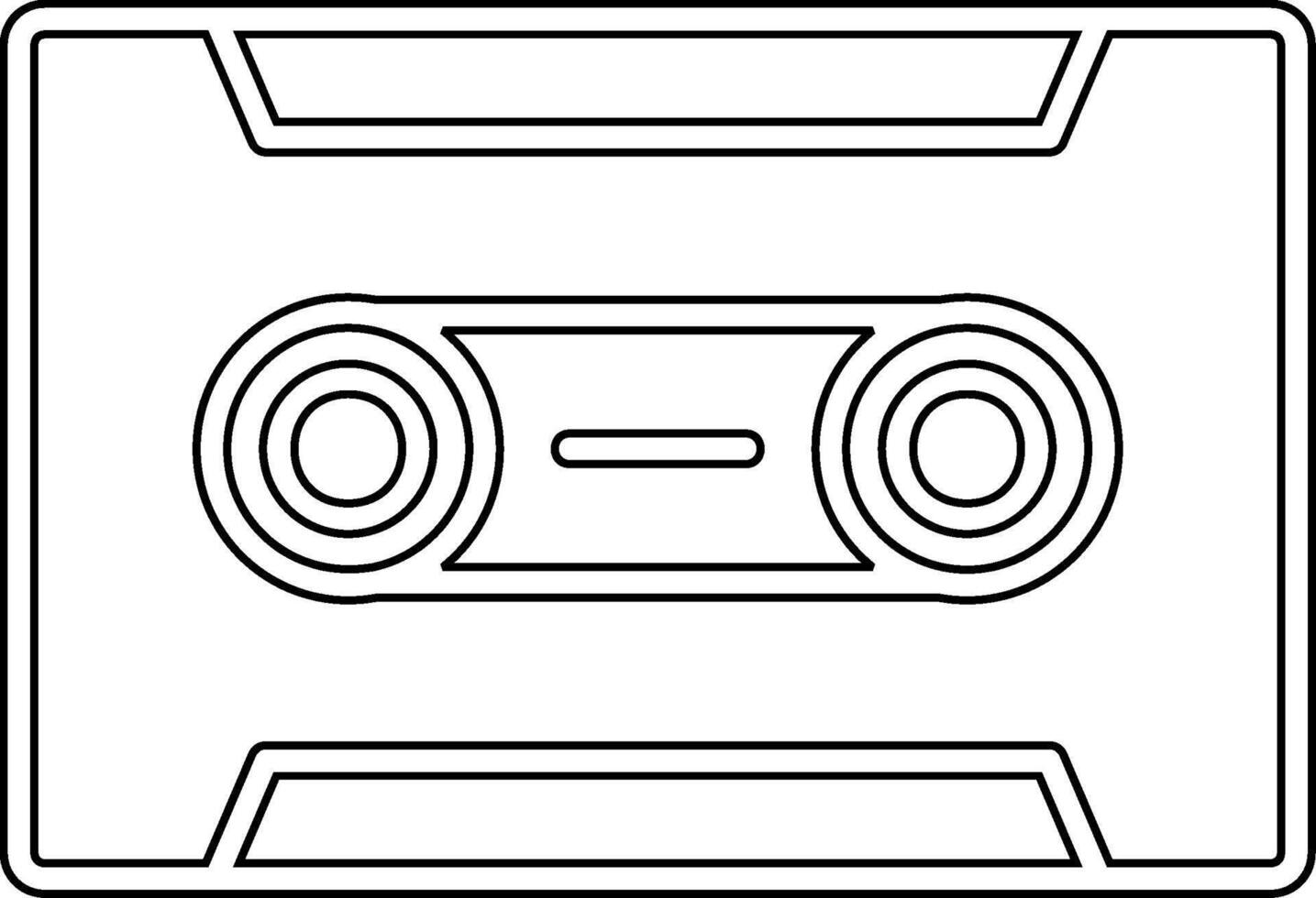 Cassette Vector Icon