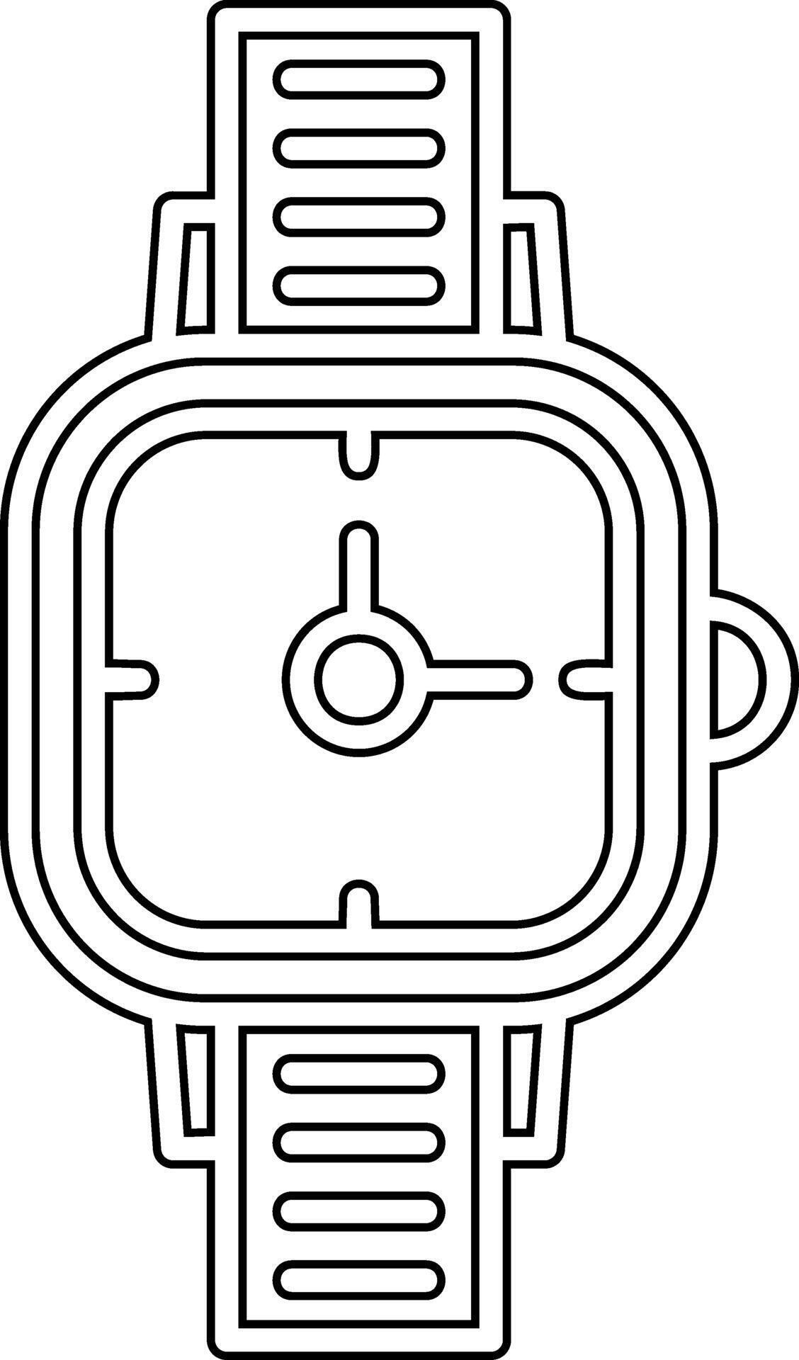 Watch Vector Icon 38786607 Vector Art at Vecteezy