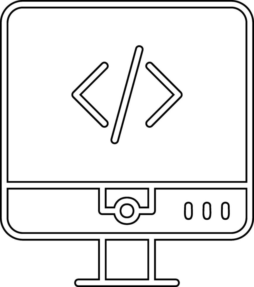 Coding Vector Icon