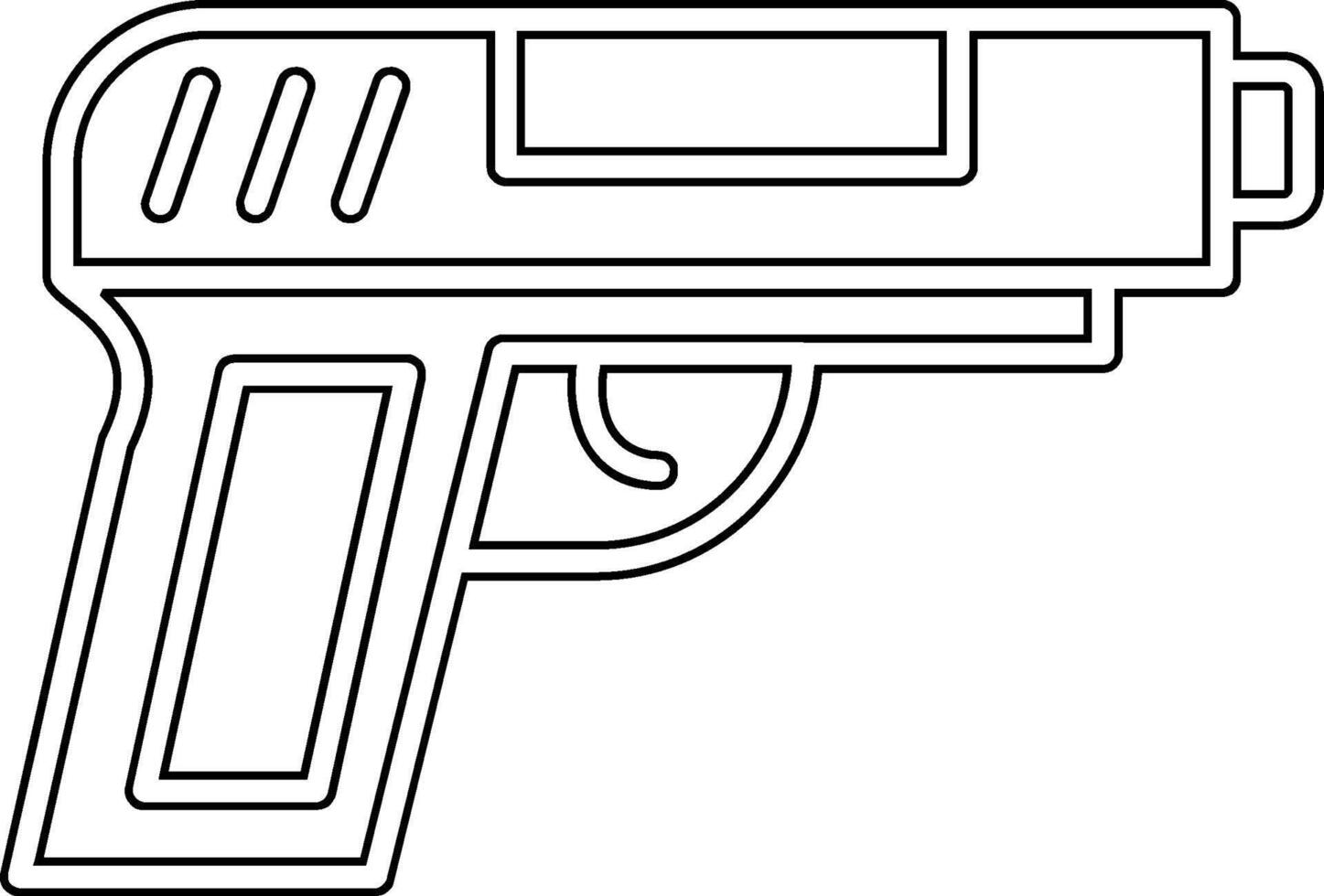 Pistol Vector Icon