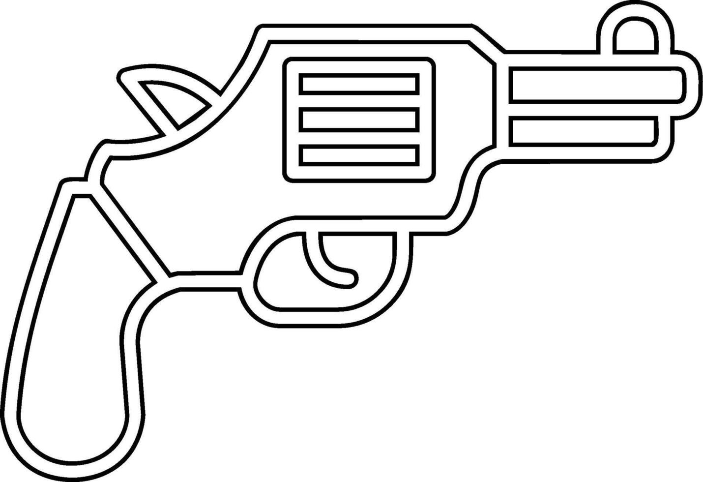 icono de vector de pistola