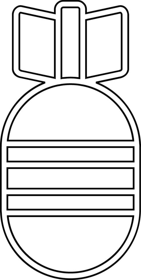 Air Bomb Vector Icon