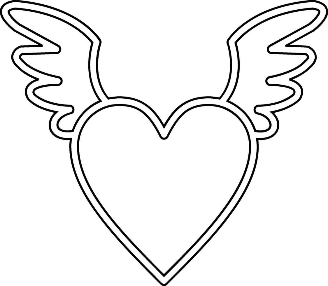 icono de vector de corazón