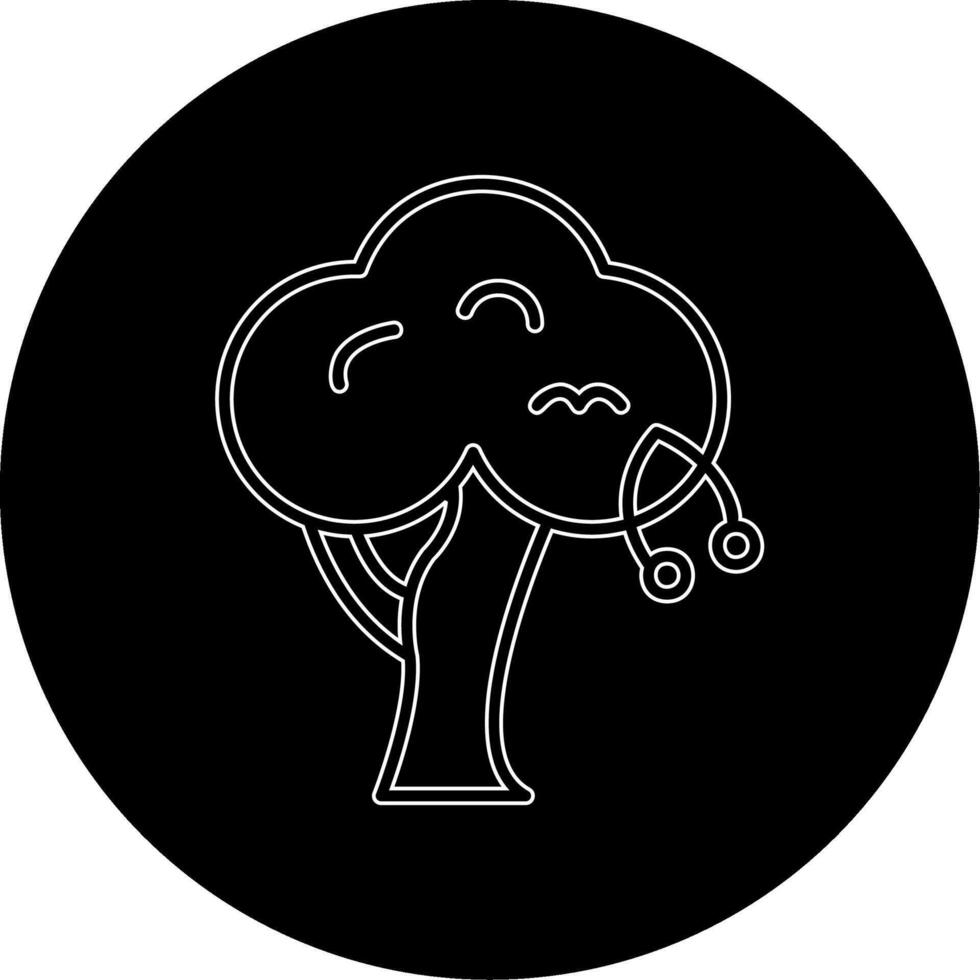 Cherry Tree Vector Icon