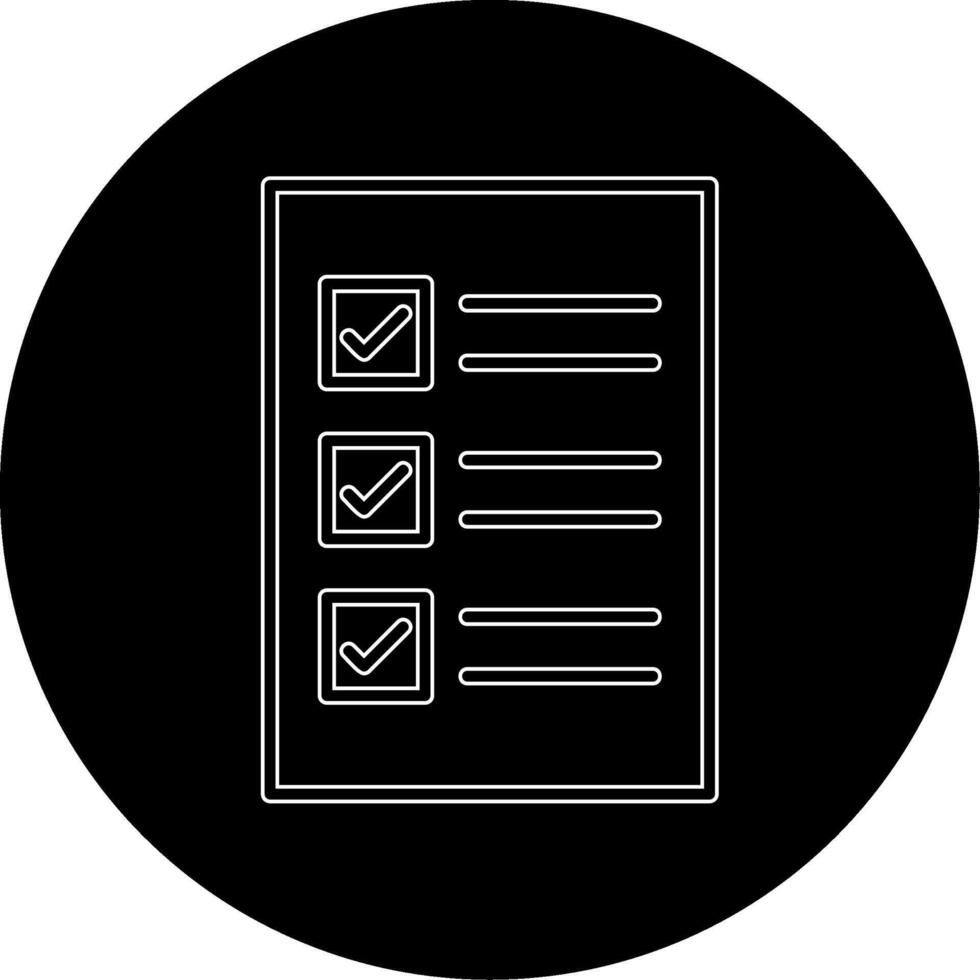 Check List Vector Icon