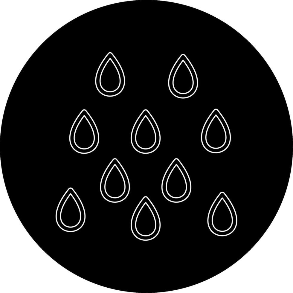 icono de vector de lluvia