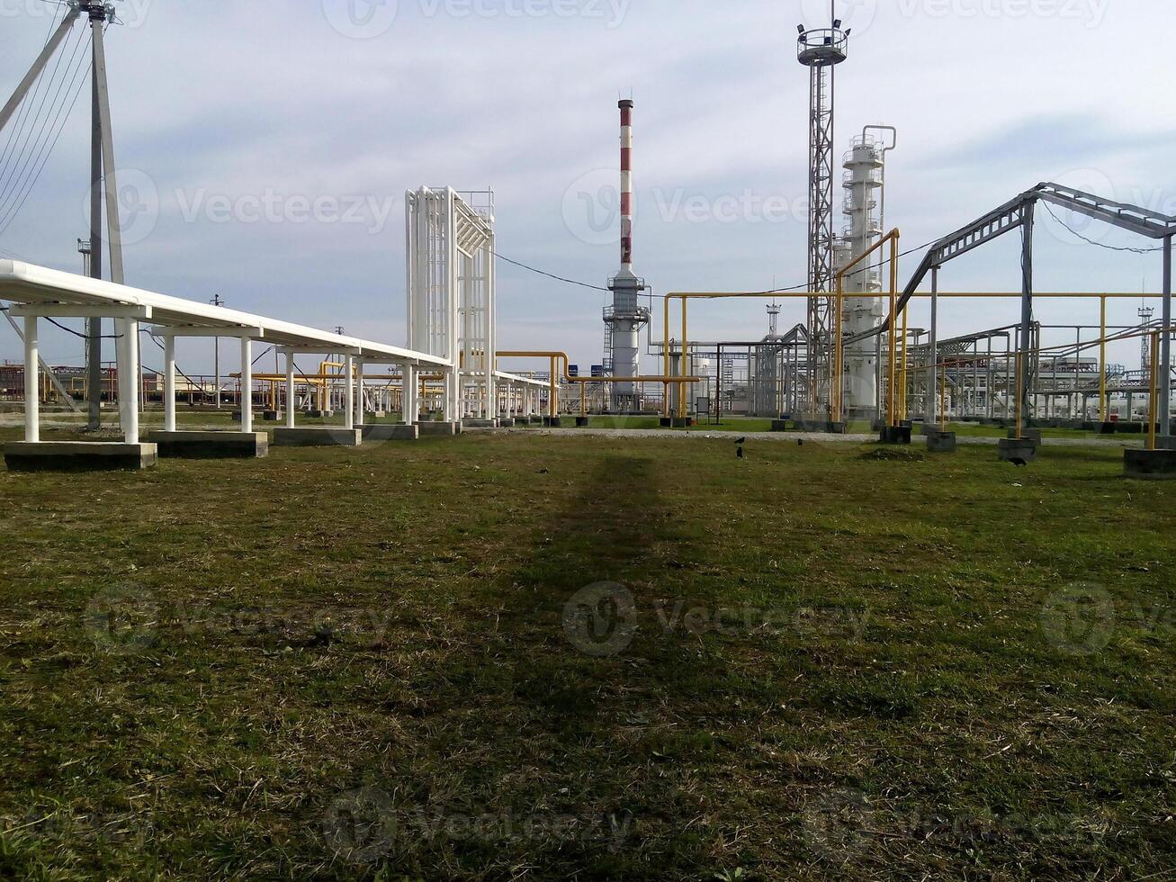 The oil refinery photo