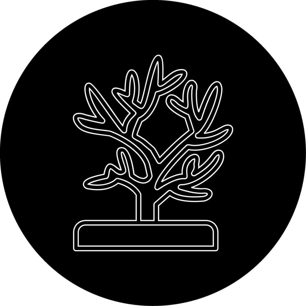 icono de vector de coral