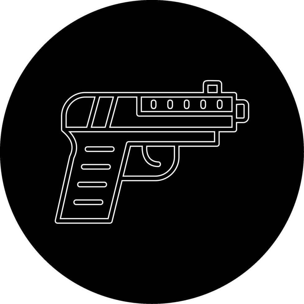 icono de vector de pistola