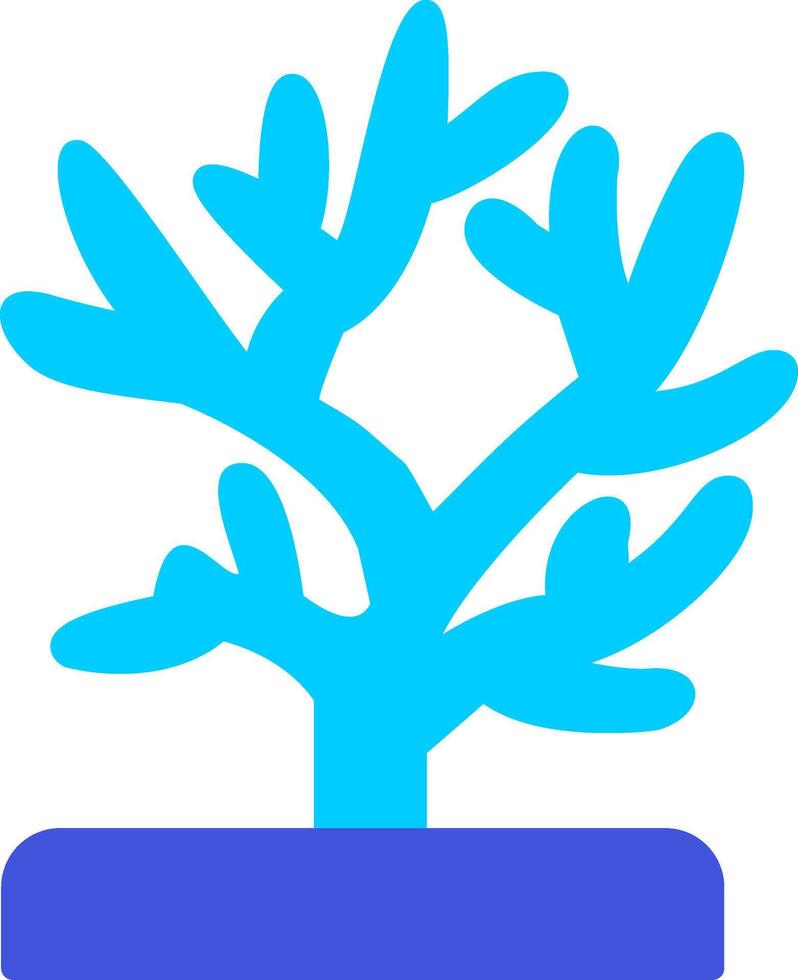 icono de vector de coral