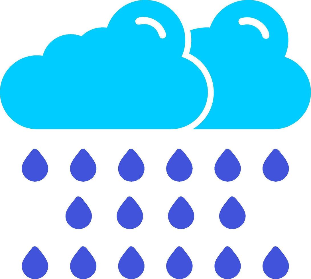 Rain Vector Icon