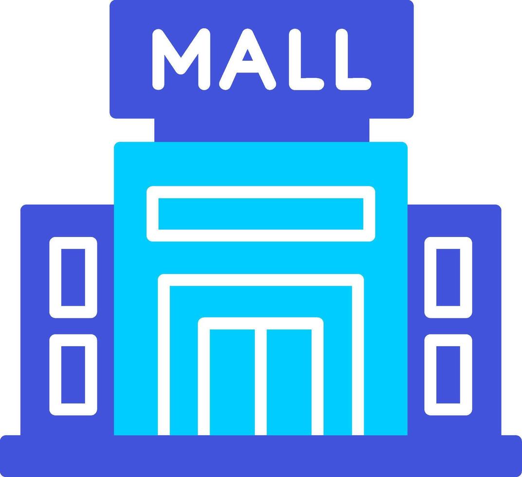 Shopping Mall Vector Icon