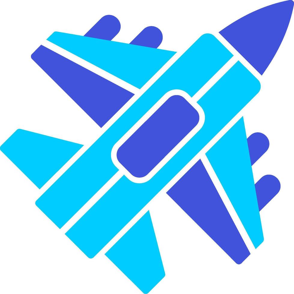 Jet Fighter Vector Icon