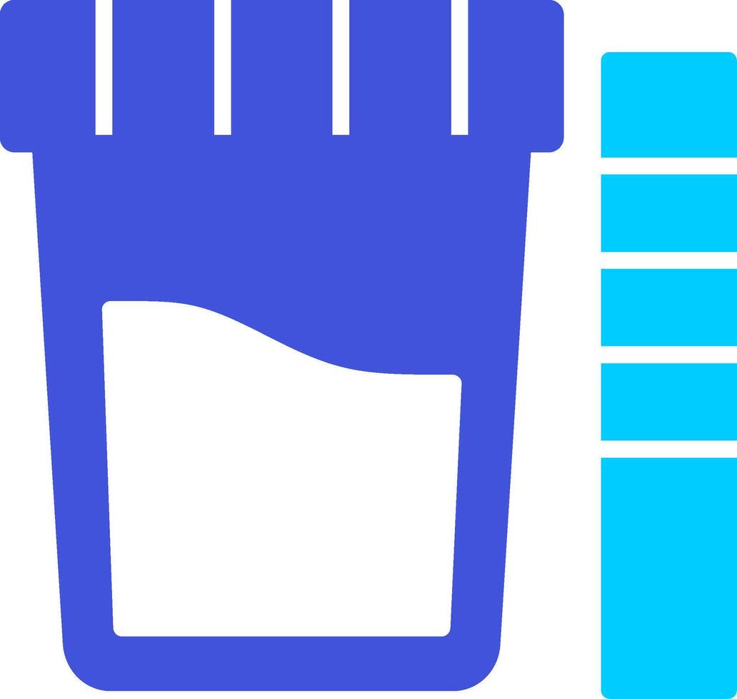Urine Test Vector Icon