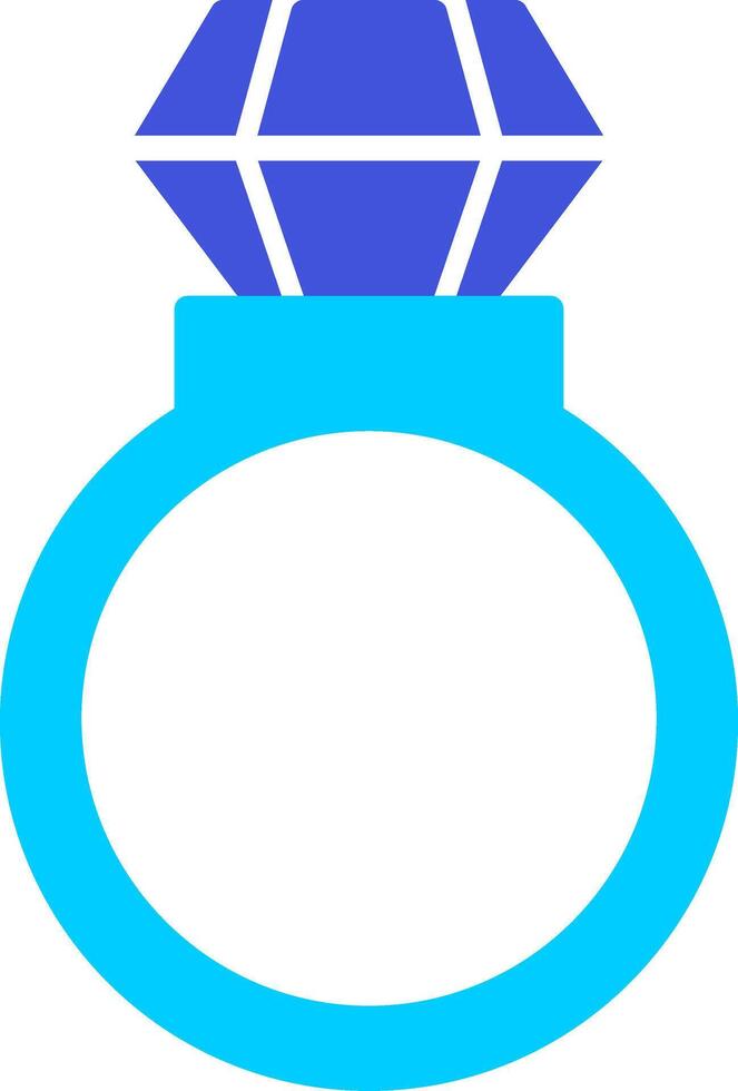 icono de vector de anillo