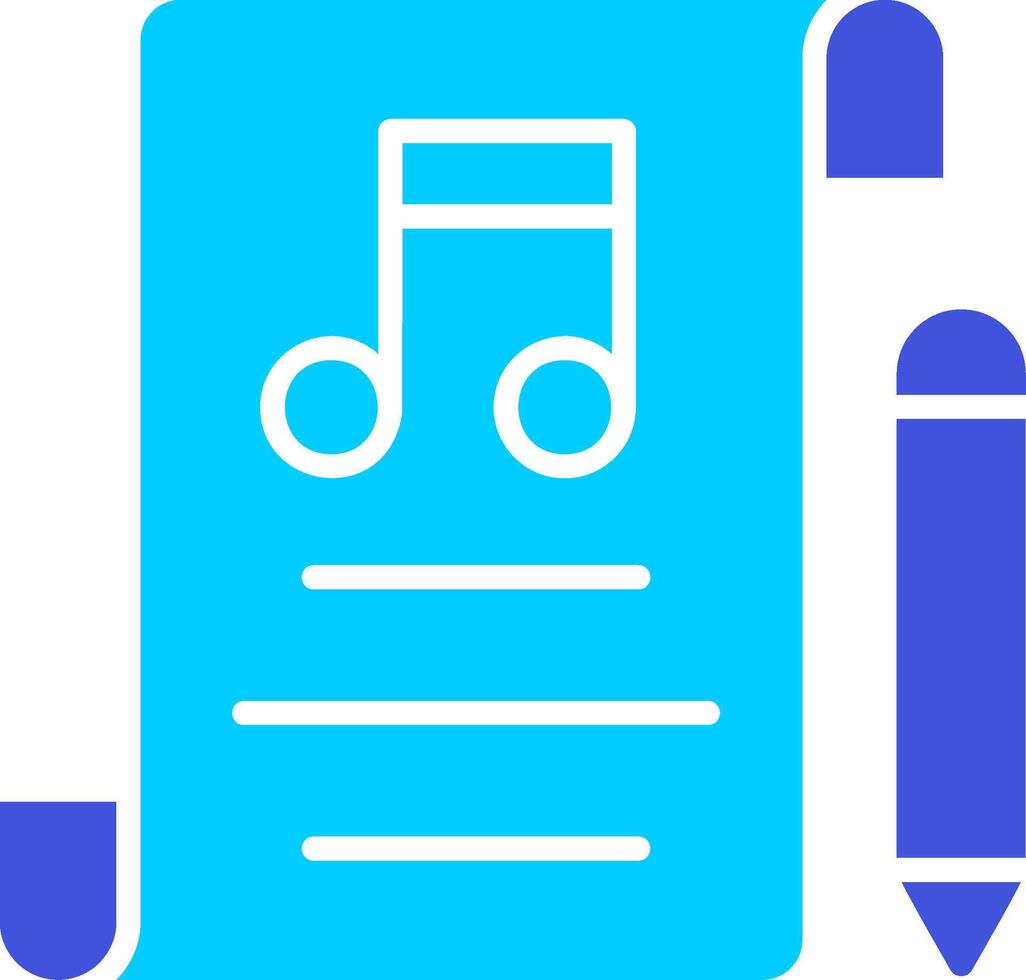 Music Composing Vector Icon