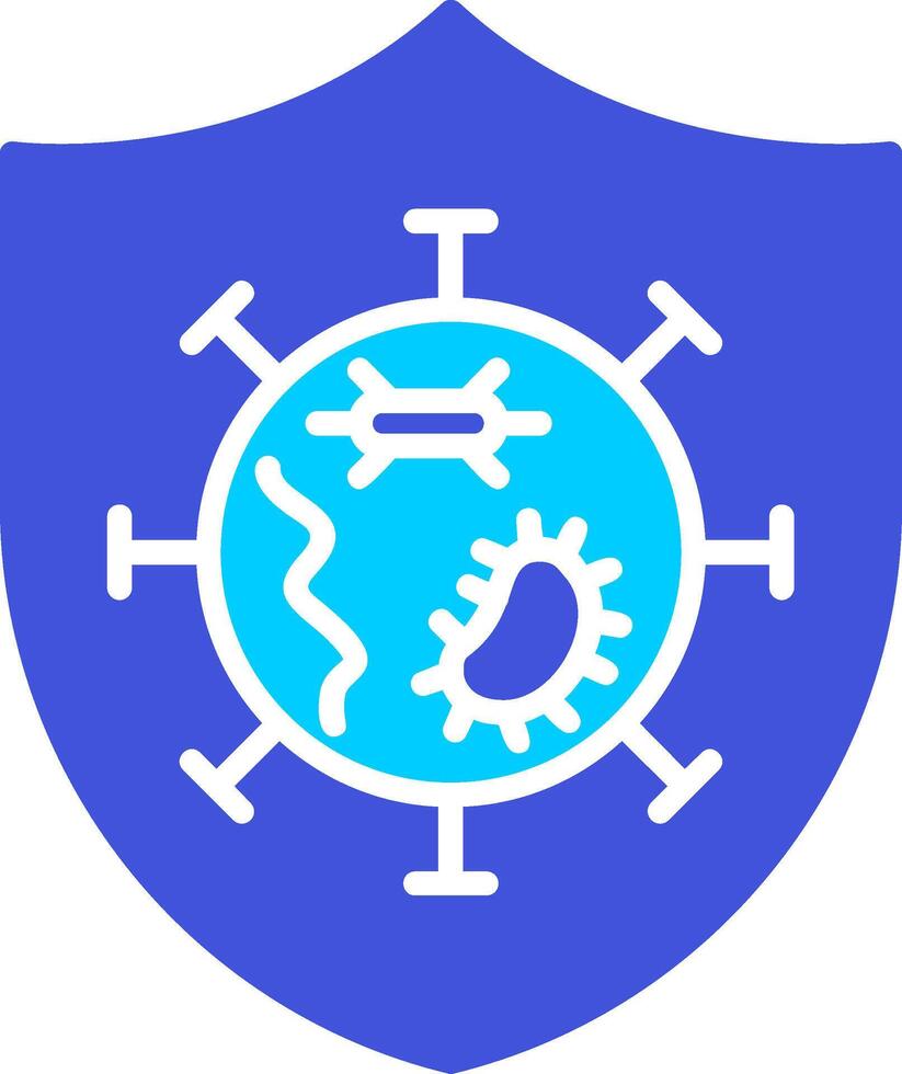 Germs Protected Vector Icon