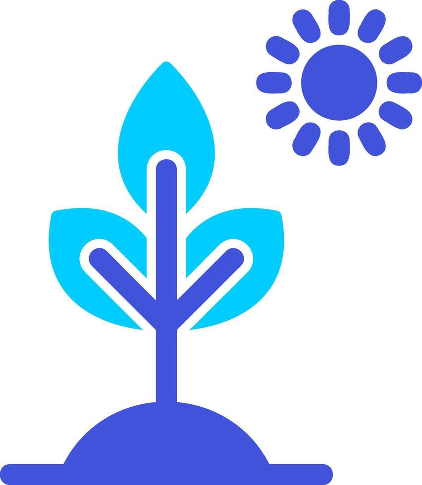 biología planta vector icono