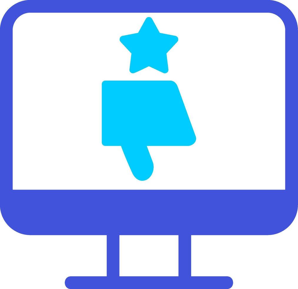 Bad Review Vector Icon