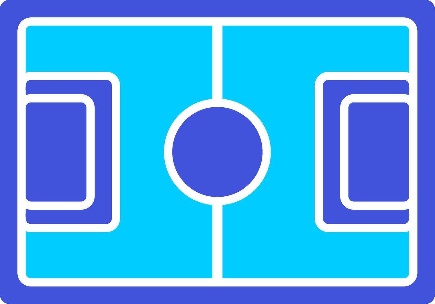 Football Ground Vector Icon