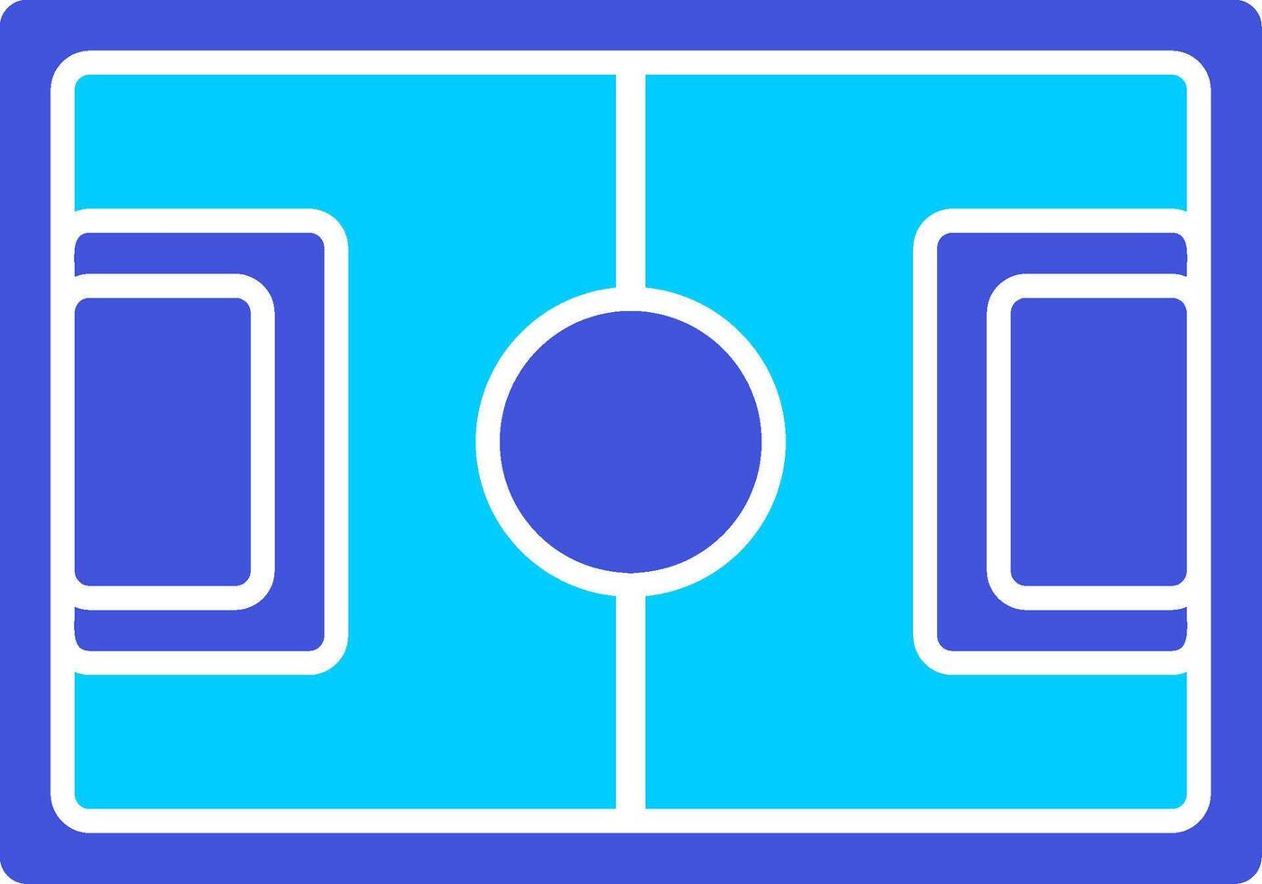 Football Ground Vector Icon