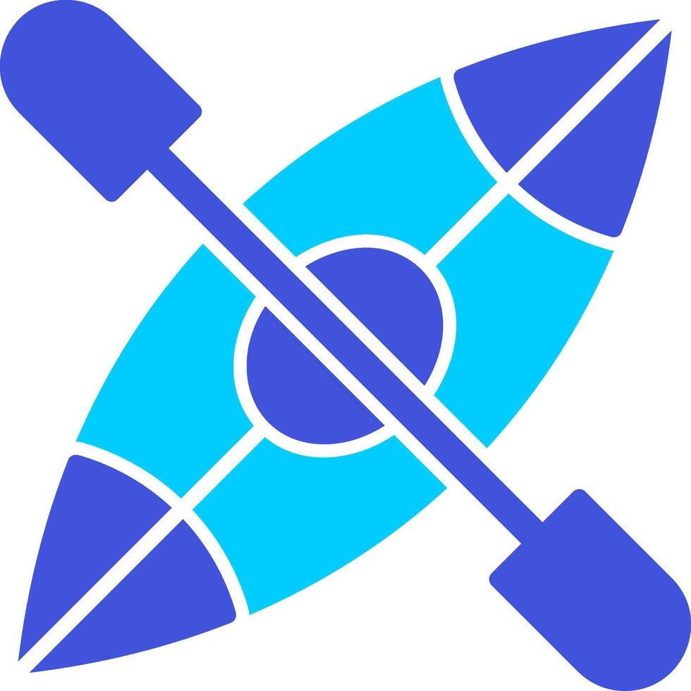 Kayak Boat Vector Icon