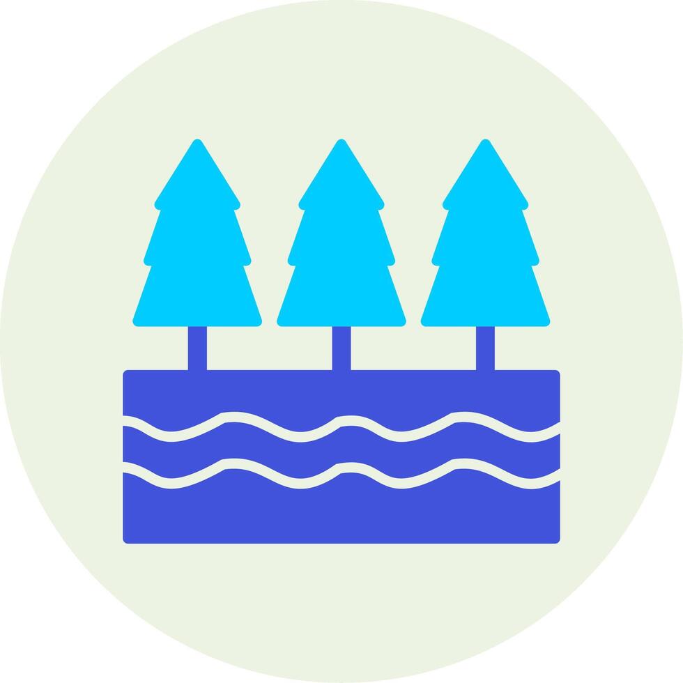 River Vector Icon
