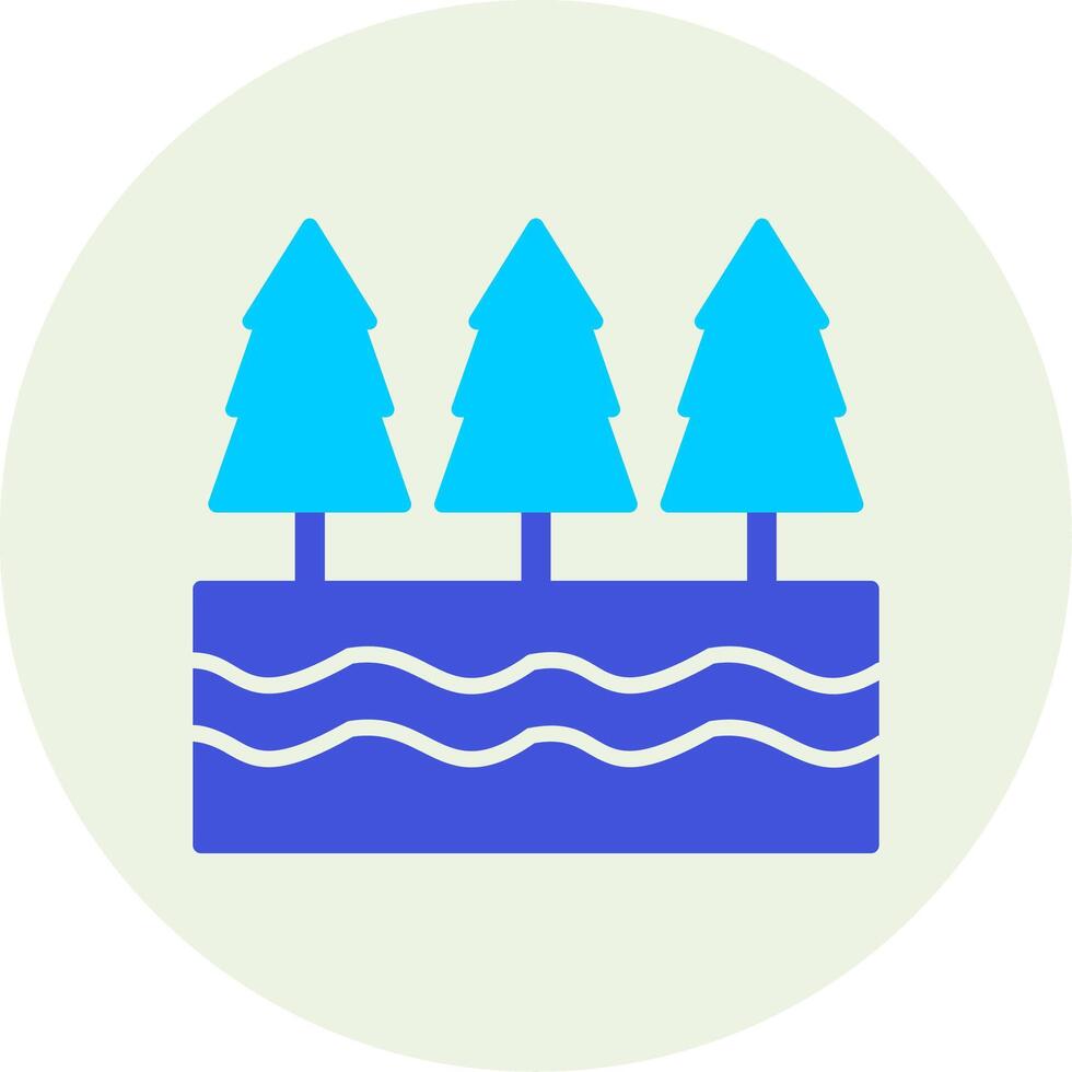 River Vector Icon