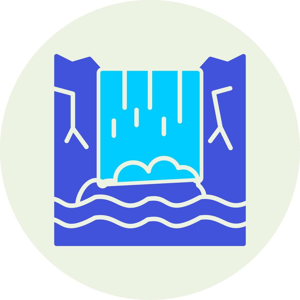 Waterfall Vector Icon