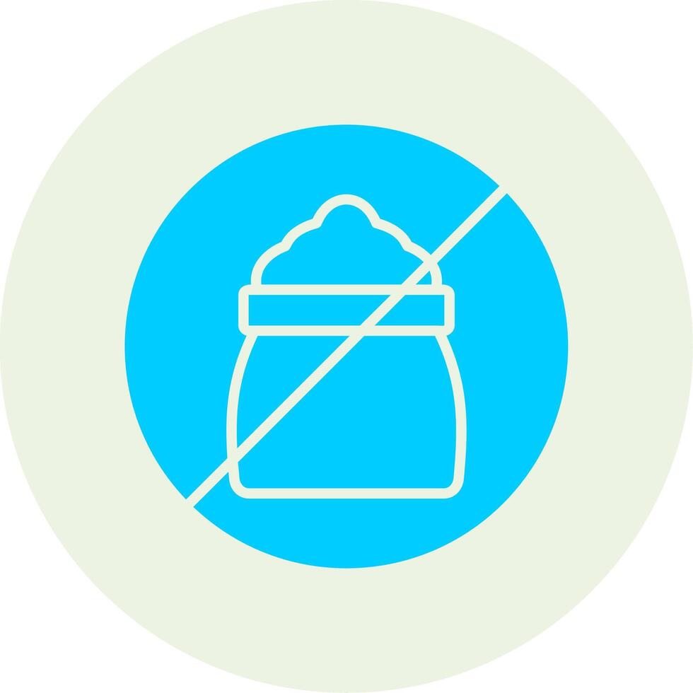 No Sugar Vector Icon