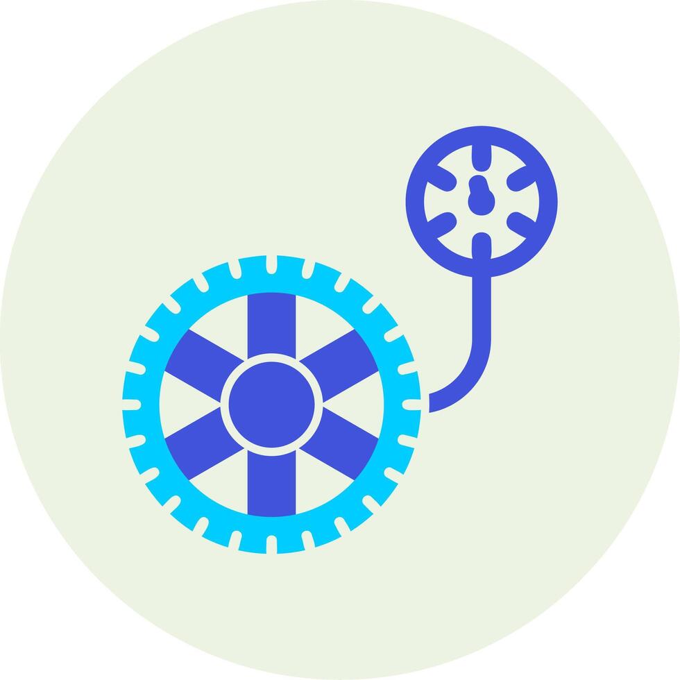 Pressure Gauge Vector Icon