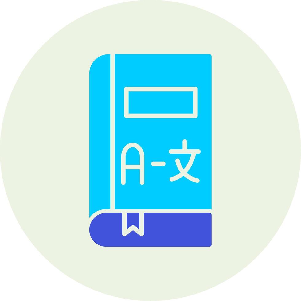 Translate Book Vector Icon