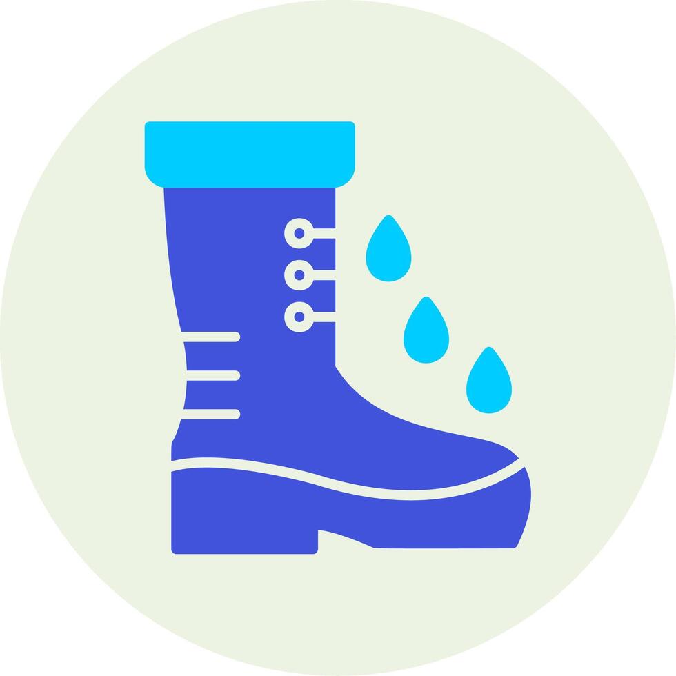 Rainboot Vector Icon