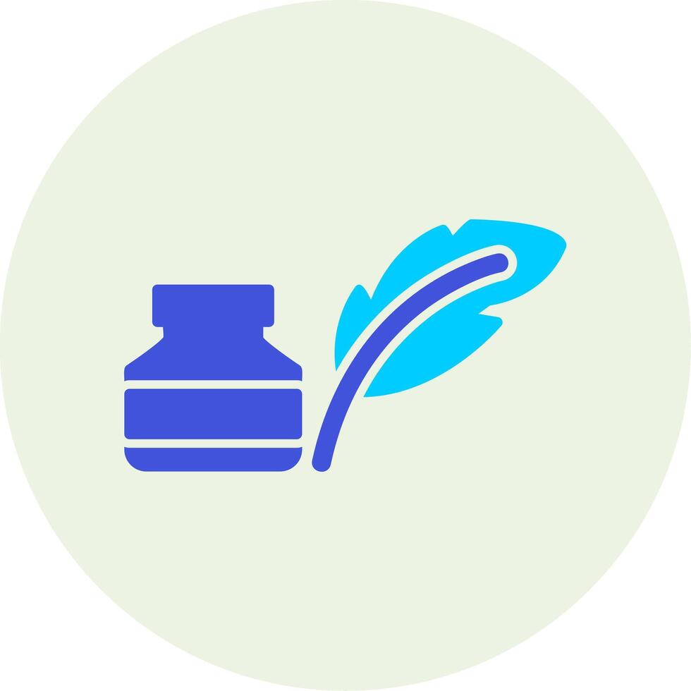 Quill And Ink Vector Icon