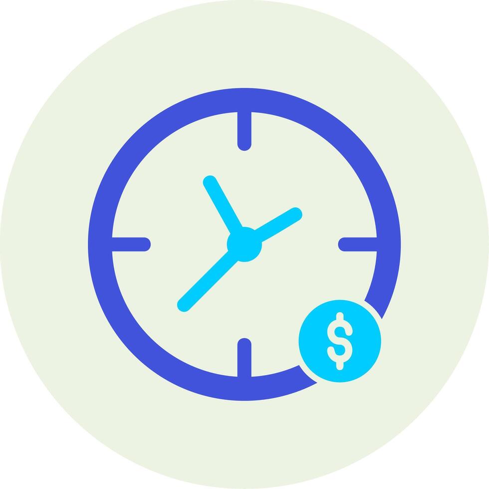 Time Is Money Vector Icon