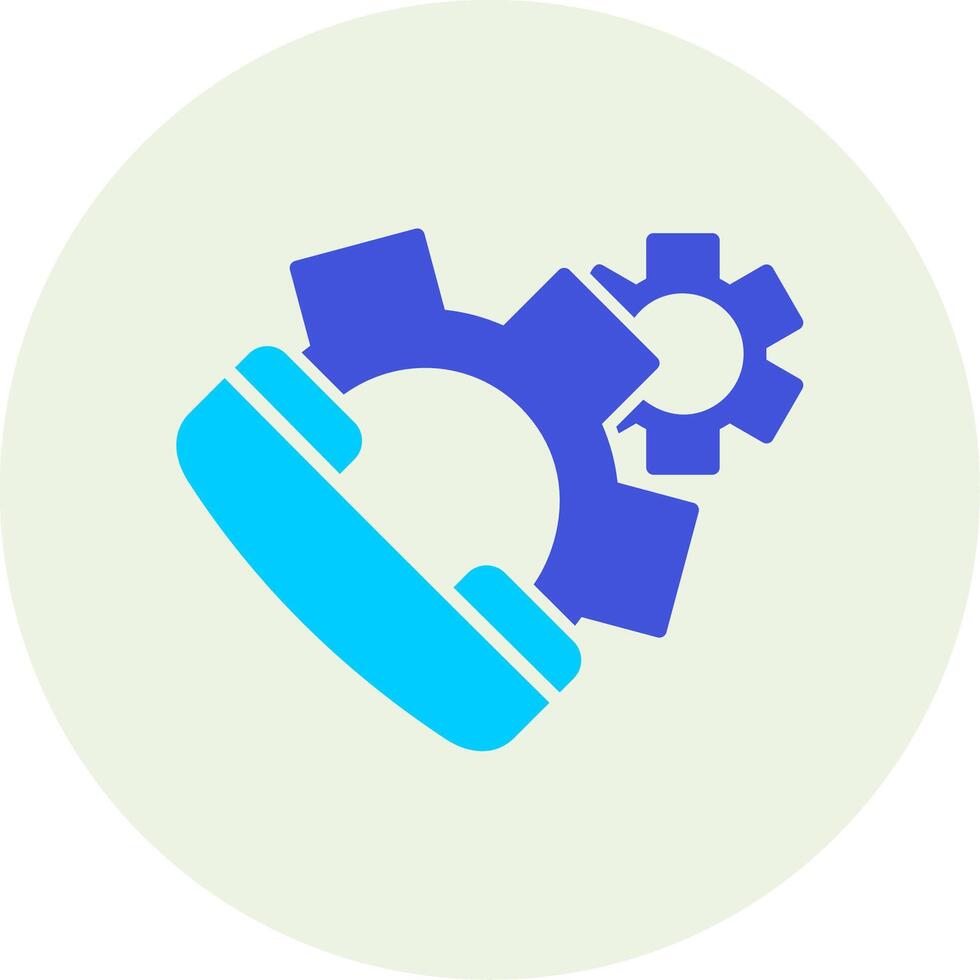 Call Settings Vector Icon