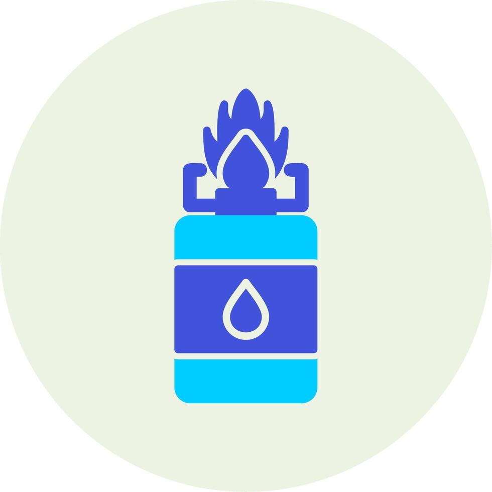 Camping Gas Vector Icon