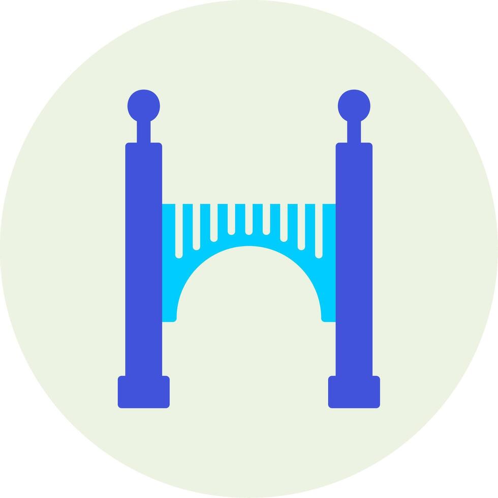 icono de vector de puente