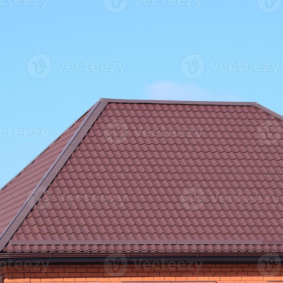 Roof metal sheets photo