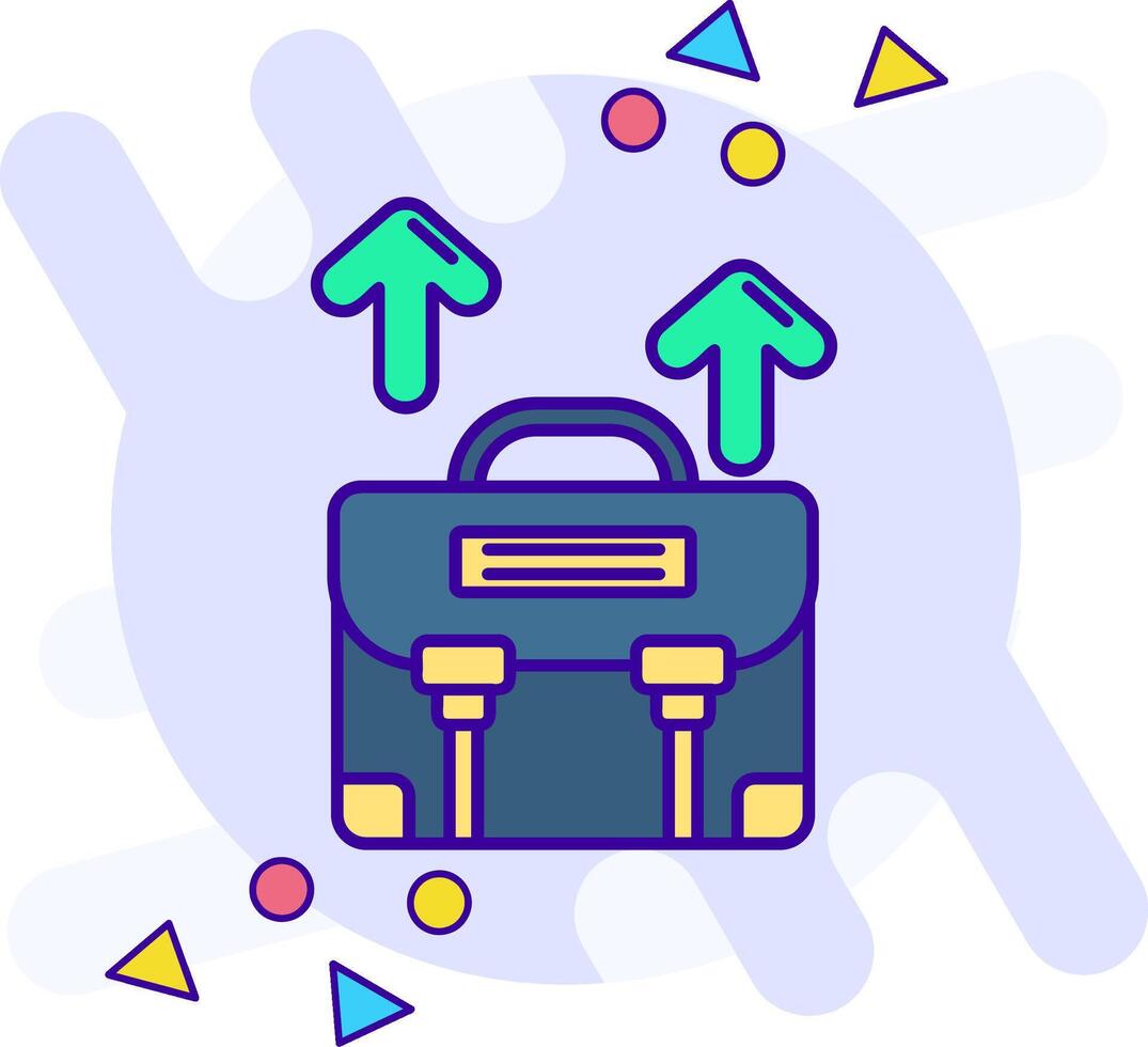 Career path freestyle Icon vector