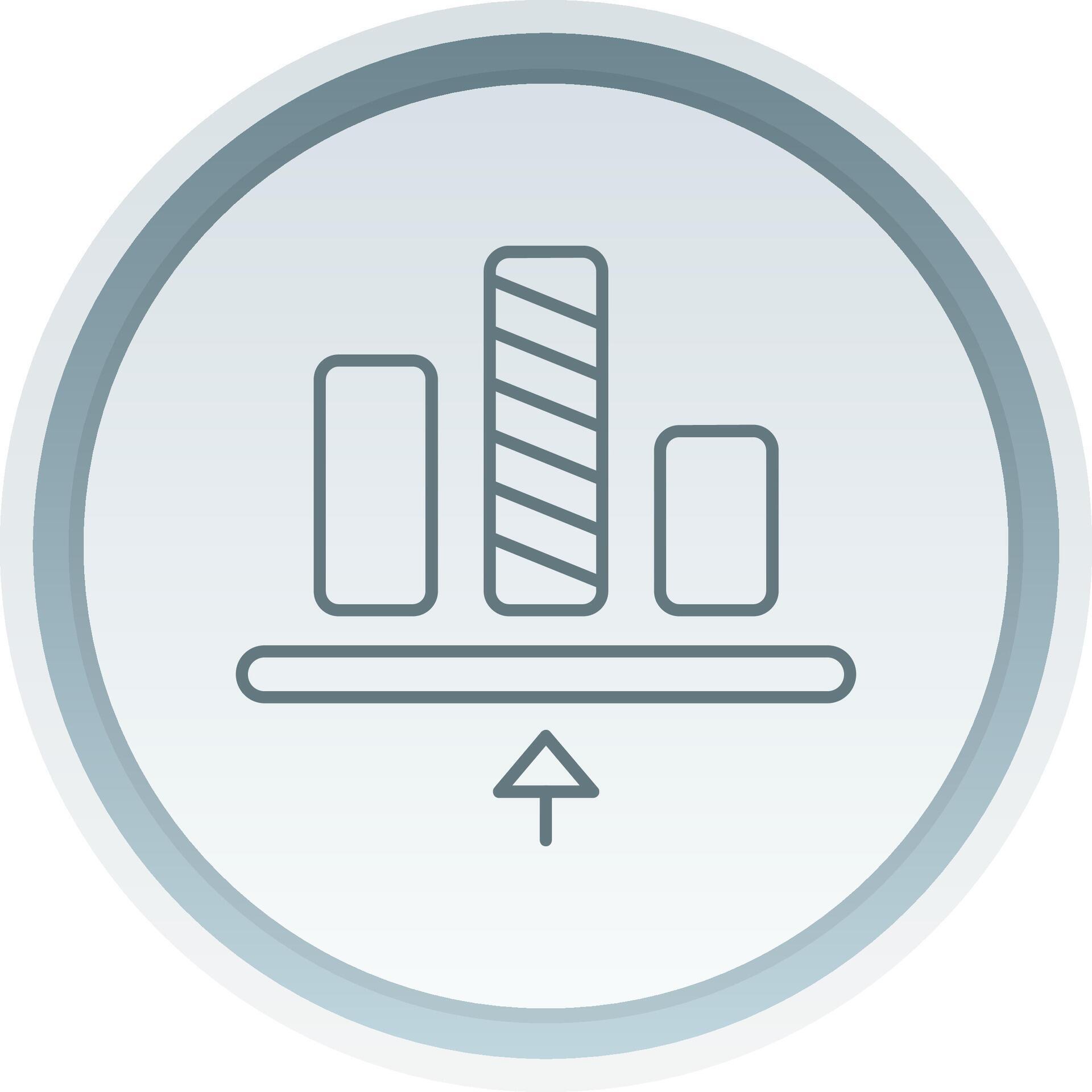 Bottom allignment Solid button Icon 38795783 Vector Art at Vecteezy