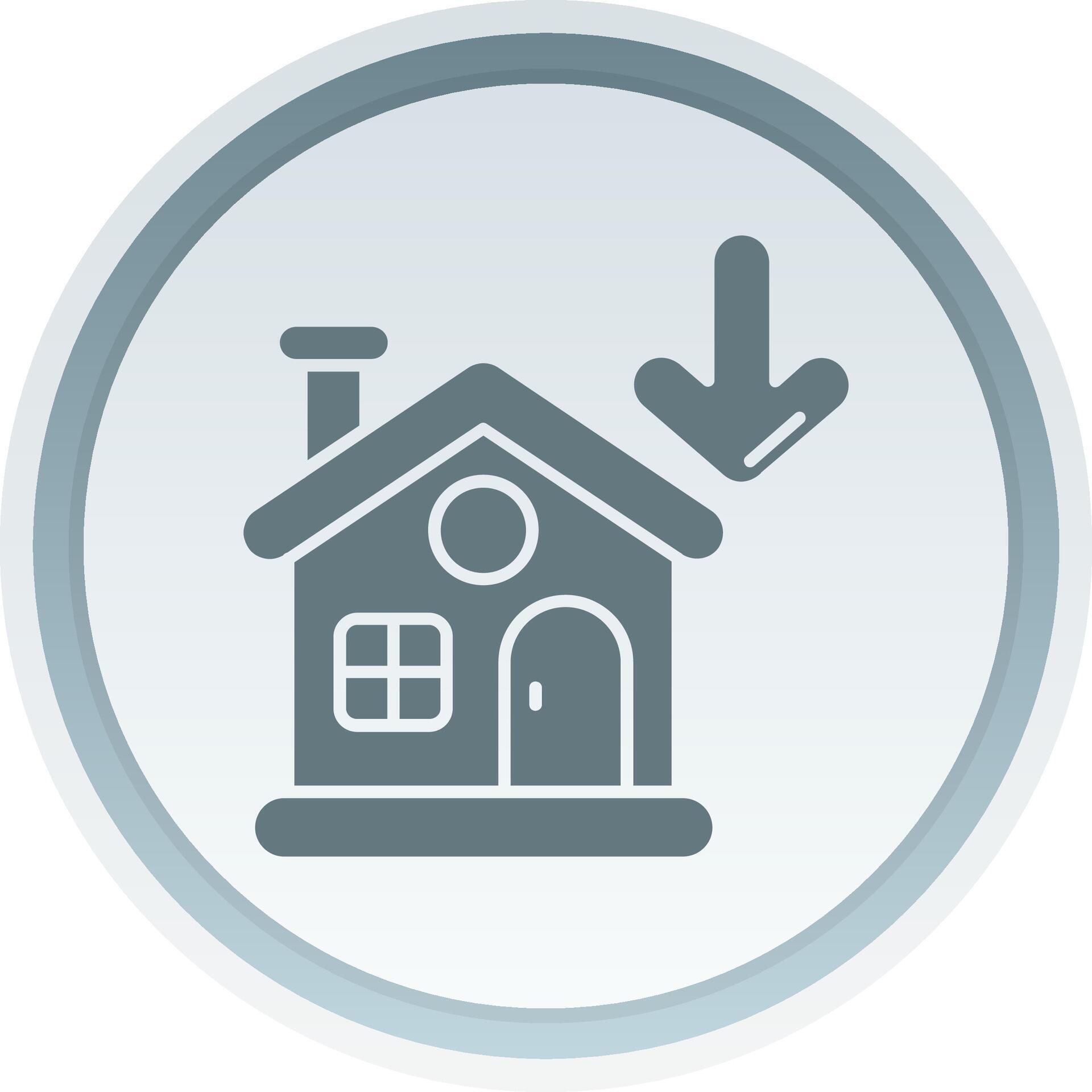 Property Solid button Icon 38795790 Vector Art at Vecteezy