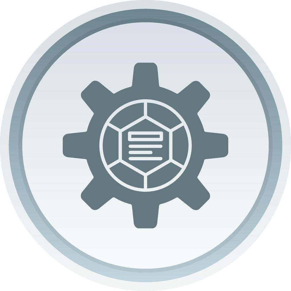Infographic elements Solid button Icon vector