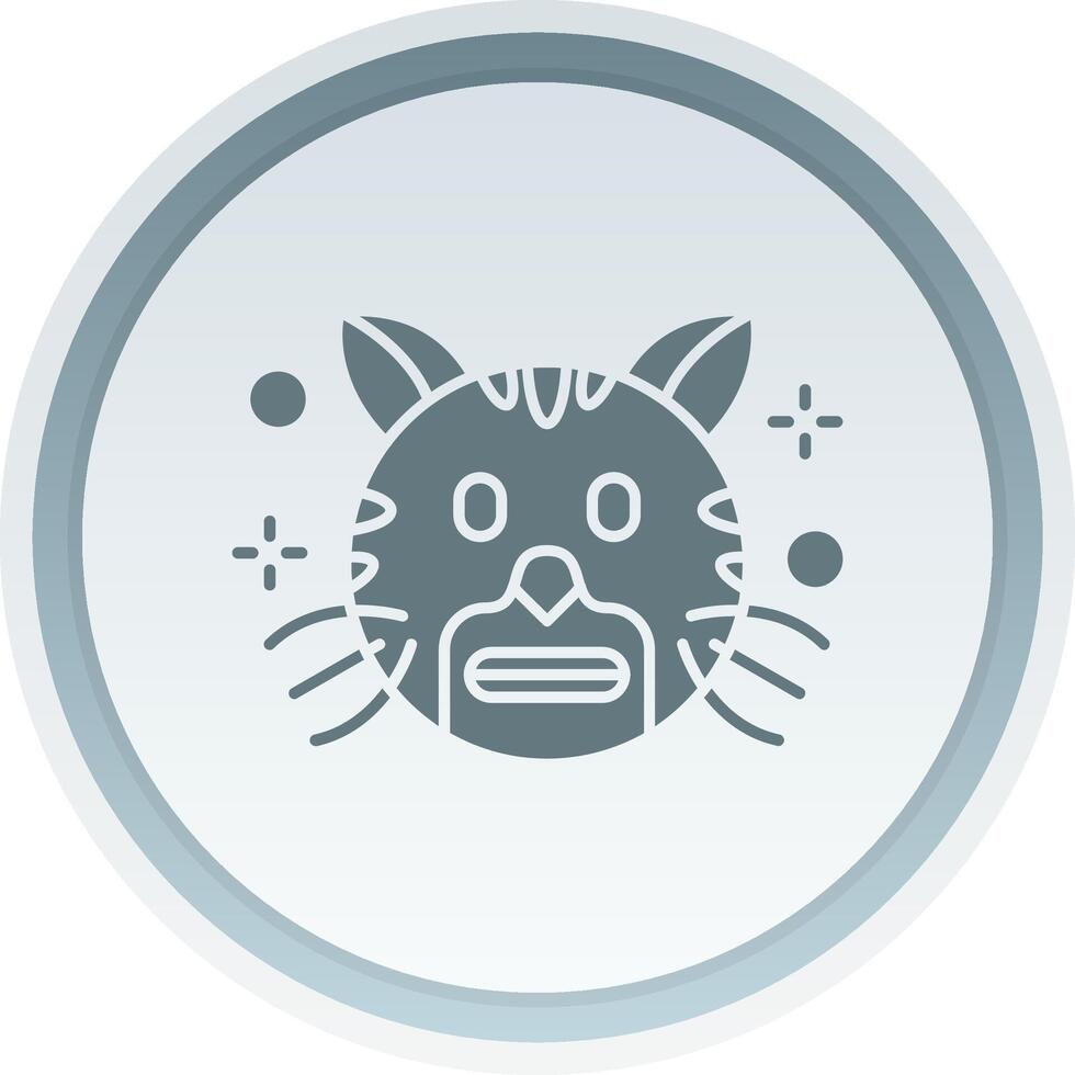 Shocked Solid button Icon 38795823 Vector Art at Vecteezy