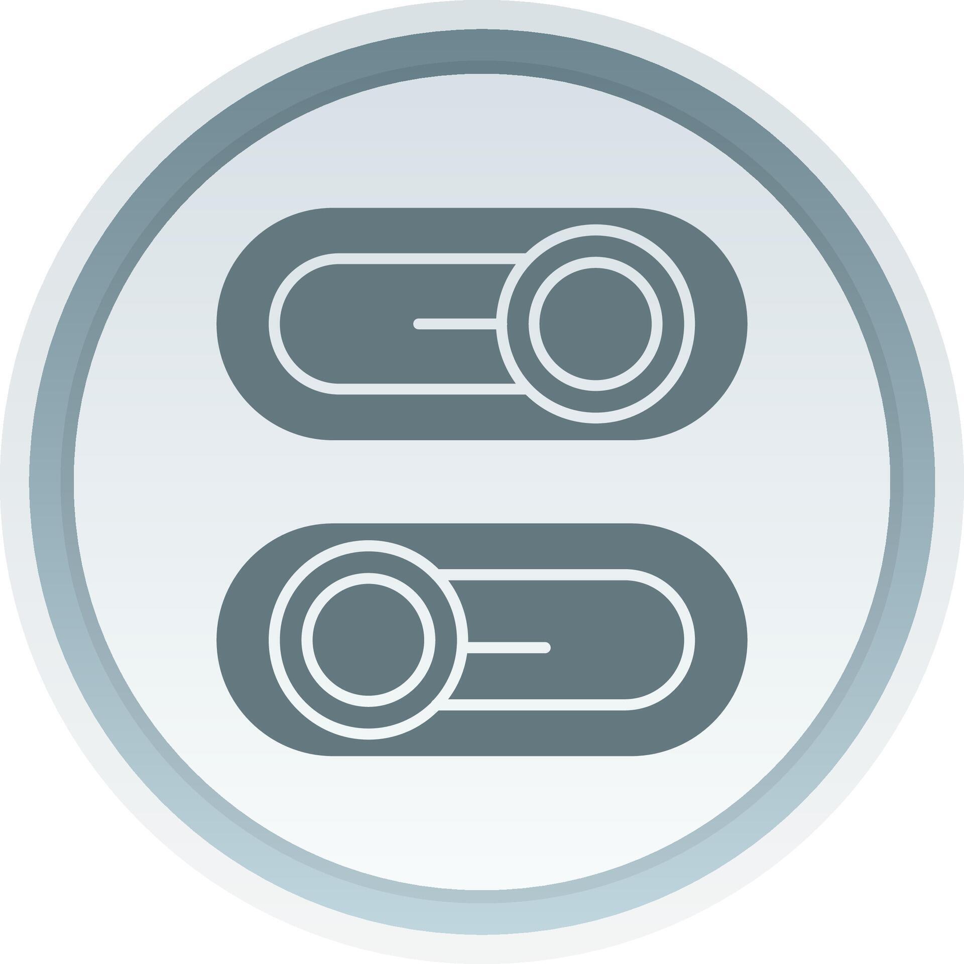 Switch Solid button Icon 38795838 Vector Art at Vecteezy