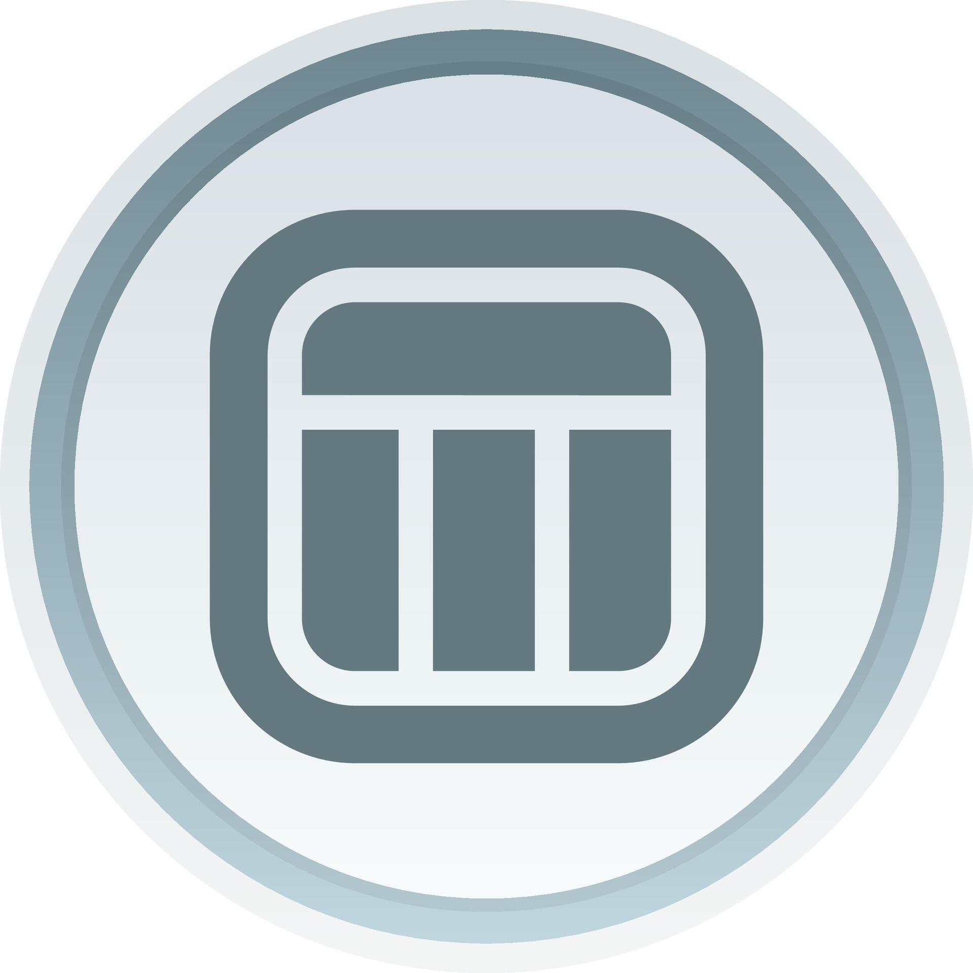 Layout Solid button Icon 38795891 Vector Art at Vecteezy