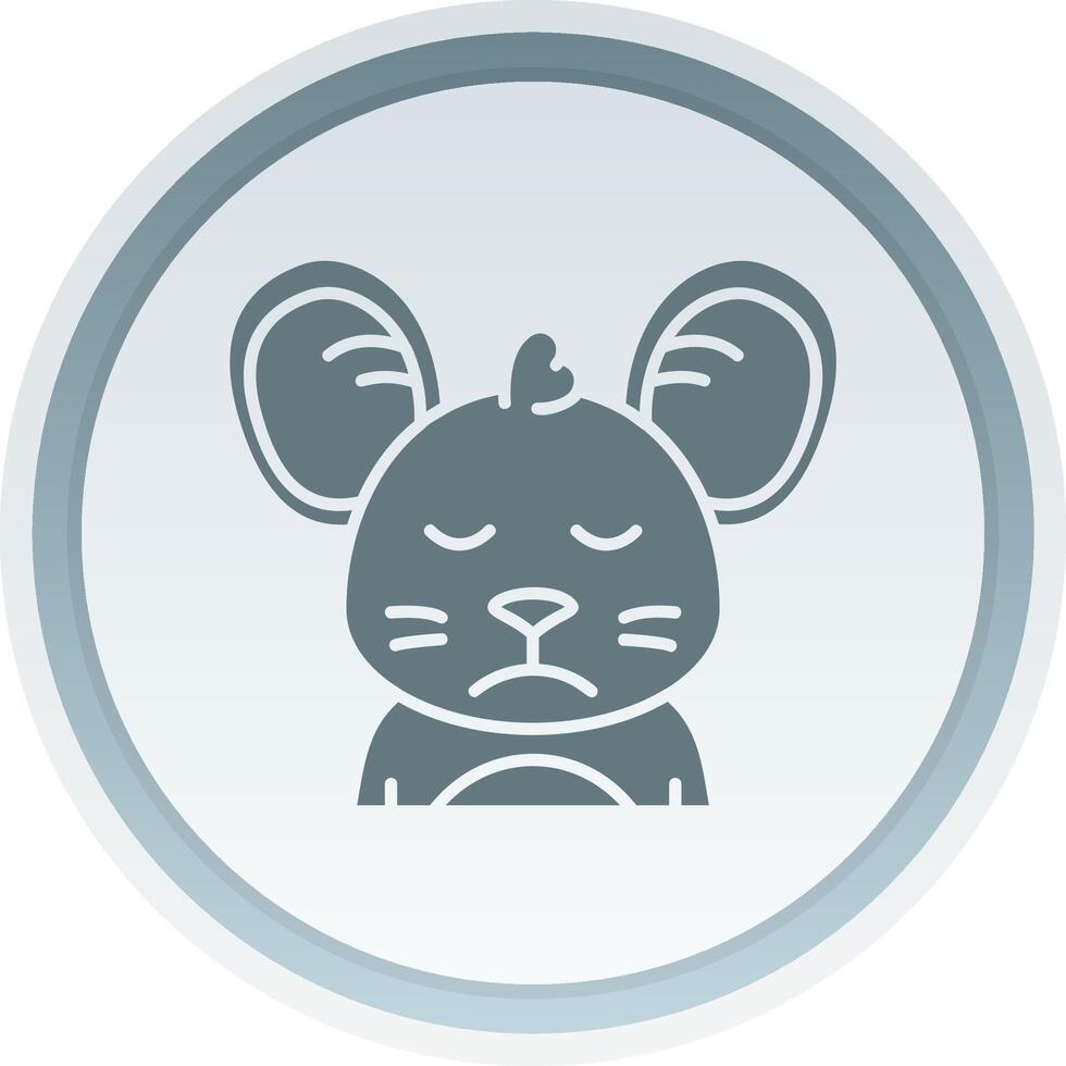Sad Solid button Icon 38795934 Vector Art at Vecteezy